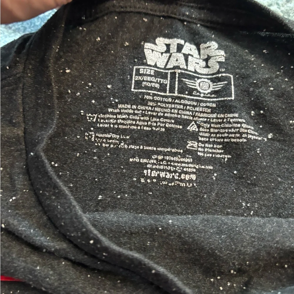 Star Wars The Last Jedi Charcoal Tee - Picture 4 of 4